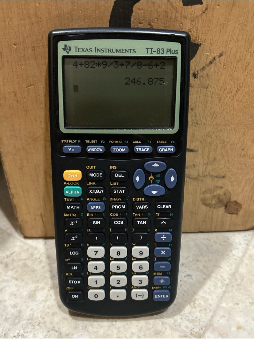 Texas Instruments TI-83 Handheld Graphing Calculator - Picture 11 of 11